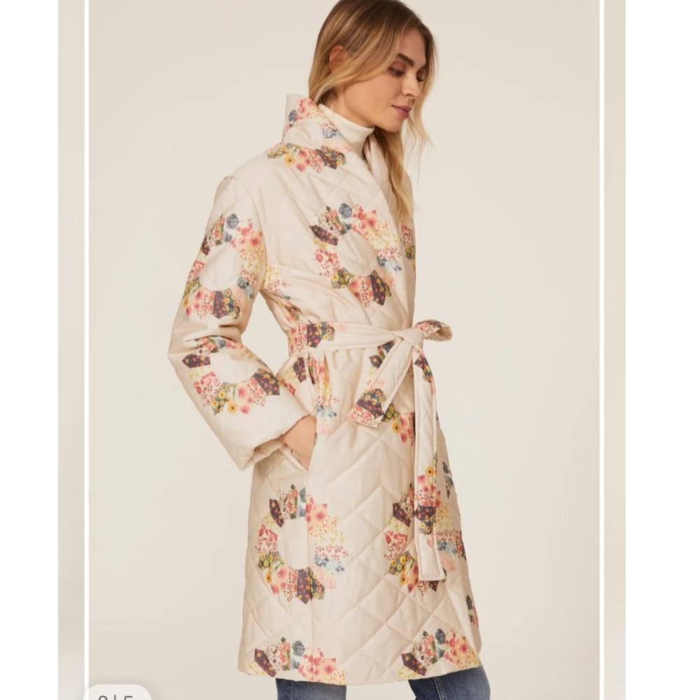 Quilted patchwork Coat - Picture 9 of 16